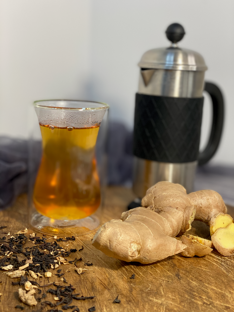 Ginger Black Tea OptimumZeal.com