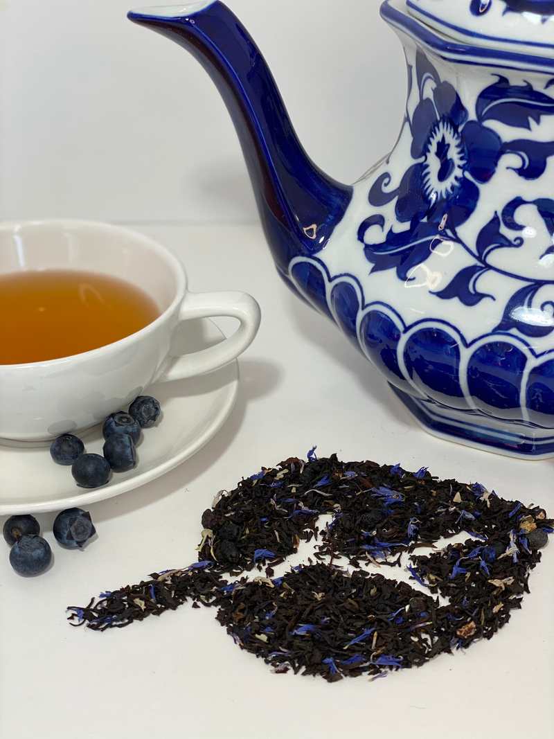 Blueberry Flavored Black Tea OptimumZeal.com