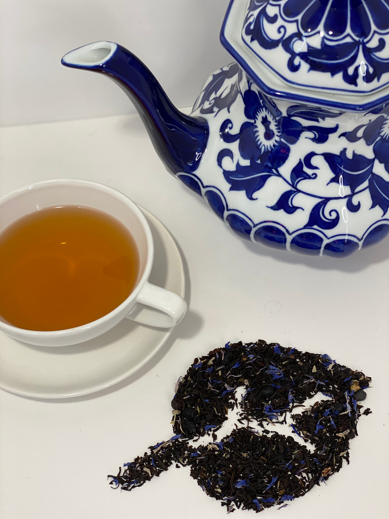 Blueberry Flavored Black Tea OptimumZeal.com