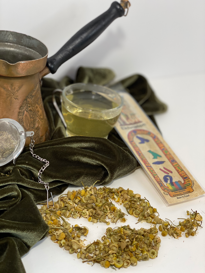 Egyptian Chamomile Tea Herbal and Tesani OptimumZeal.com