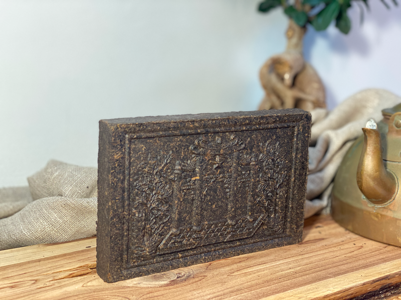 Pu'erh Black Tea Brick OptimumZeal.com