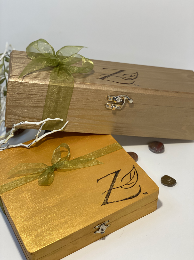 -Three Tea caddy Gift box OptimumZeal.com